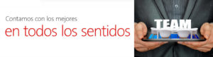 Contamos con los mejores, en todos lo sentidos